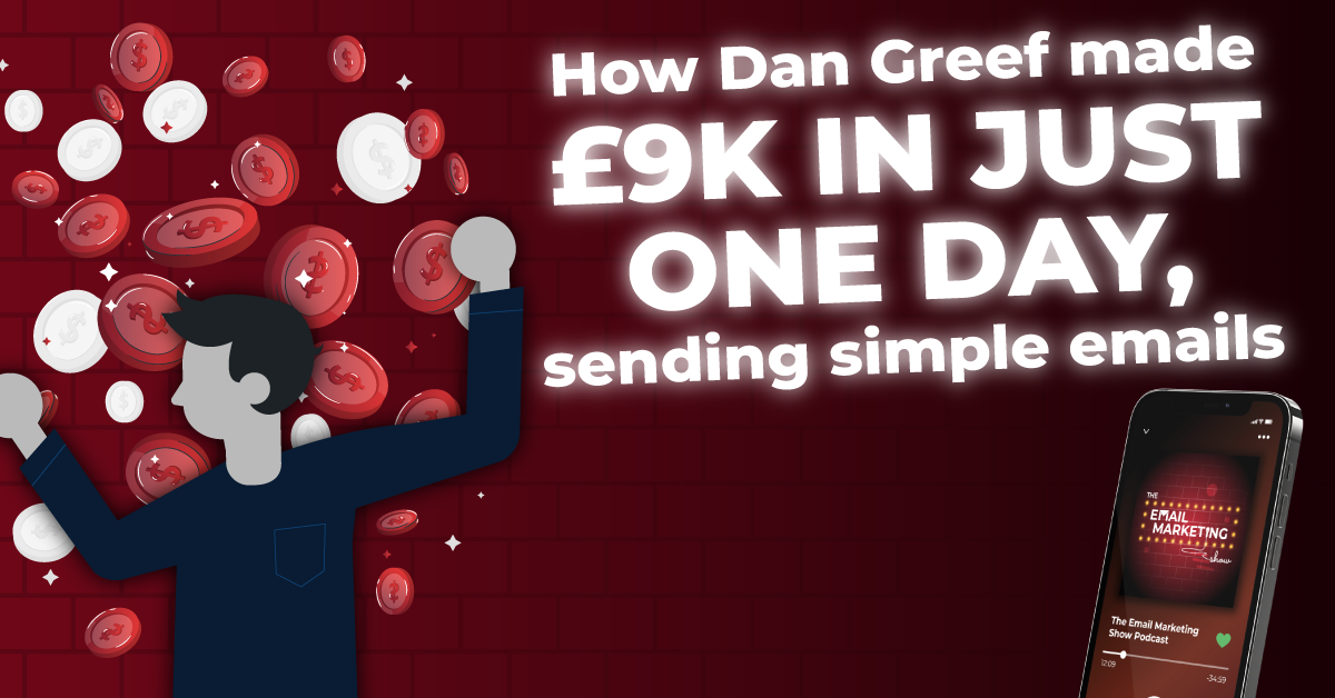How Dan Greef Made €9k In Just One Day, Sending Simple Emails